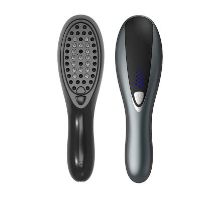 China Home Salon Hair Trimmer Ready To Ship Portable Head Care Massager Electric Laser Hair Growth Brush For Hair Treatment for sale