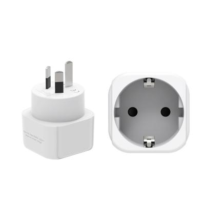 China Safty Worldplug EUROPE to AUSTRALIA/CHINA Adapter Socket Converter Plug and Socket for sale