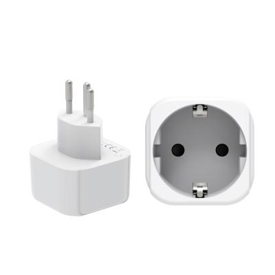 China Google Assitance Ordered Best Selling Euro Germany /France To Switzerland Plug Adapter With CB REACH IEC60884 for sale