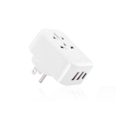 China Safty World to USA/JAPAN TRAVEL ADAPTER POWER PLUG CONVERT for sale