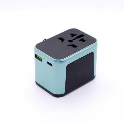 China One Residential/All Purpose USB A & 1 TYPE C All In One Universal USB Outlet AU/US/UK/EU Plug World Travel Charging Adapter for sale