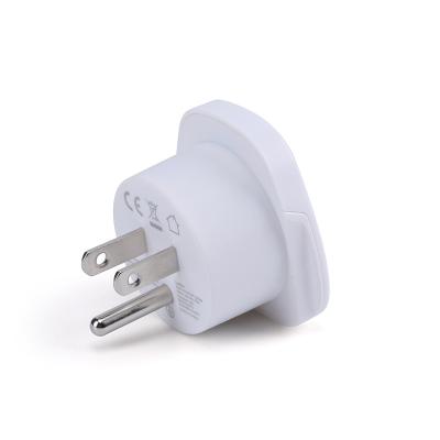 China Google Assitance Controlled World to US/America /Mexico Type B Plug Travel Adapter with BS8546, CE, ROHS for sale