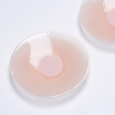 China Waterproof Seamless Invisible Reusable Sexy Underwear Breast Nipple Covers Package Matte Women Adhesive Silicone Nipple Covers for sale