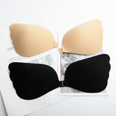 China High Quality Strapless Invisible Bra QUICK DRY Demi Front Closure 32b Adhesive Cup Bra for sale