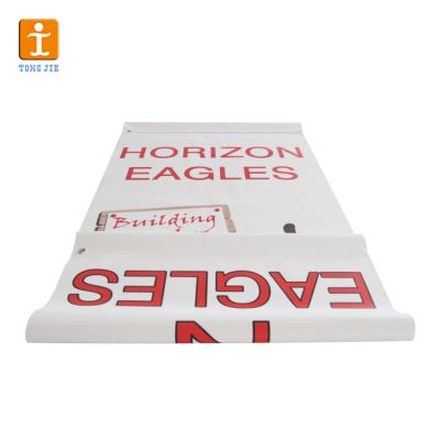 China Color Rigid Factory Direct Sale Custom Design Indoor PVC Banner For Advertising Activity And Events With Grommets for sale