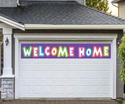 China Factory Waterproof+Eco-friendly Outdoor Military Welcome Banner Homecoming Homecoming Party Sign for sale