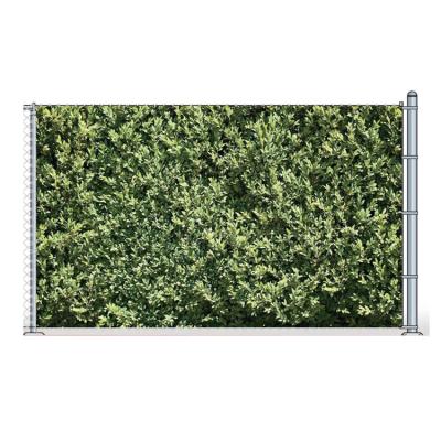 China Customized Hanging Printed Different Types Of Scenes Screens Privacy Windshields Waterproof Mesh Fence Screen for sale