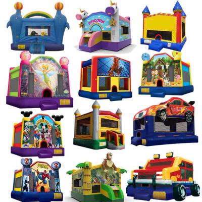 China Party Ball Machine Mushroom Banner Art Panels New 2022 Eco-friendly Inflatable Portable Small Bounce House for sale