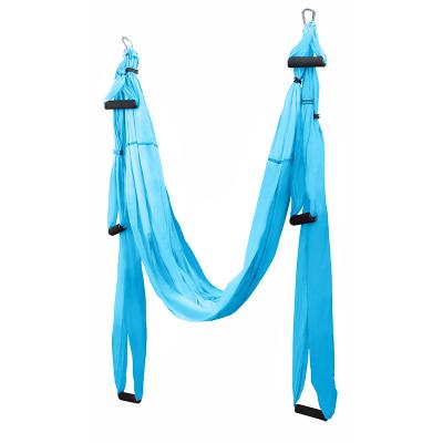 China Yoga Exercise High Strength Taffeta Anti Gravity Parachute Swing Band Yoga Sling Hammock for Yoga for sale