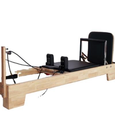 China Durable Durable Fitness Equipment Wooden Body Balanced Pilates Cadillac Reformer With Factory Price for sale