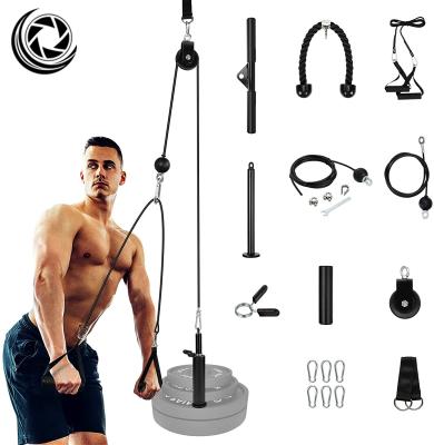 China Factory Universal Sales Length DIY Fitness Lift Pulley Adjustable Cable System For Home Gym Sport Training for sale