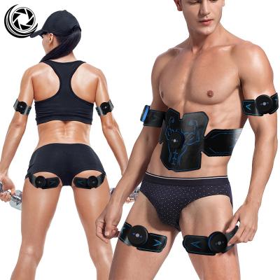 China Electric EMS Muscle ABS Stimulator Hip Abdominal Trainer Vibrate Massager Weight Loss Relaxation Body Slimming Belt Bs01 Unisex for sale