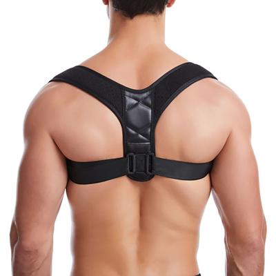 China Breathable.posture Corrector Clavicle Spine Support Reshape Your Body Home Office Sports Neck Brace Posture Corrector Upper Back Belt Adjustable Back Support for sale