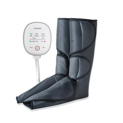 China Leg Leg Massager Air Compression Circulation Foot and Calf Massager with Hand Held Controller for sale