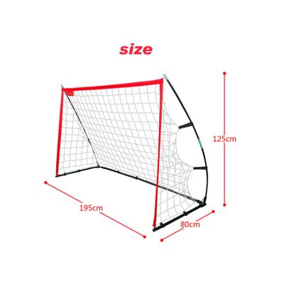 China Portable Freedom 8x5 Feet Soccer Goal Net For Outdoor Soccer Game Soccer Rebound Goal Net for sale