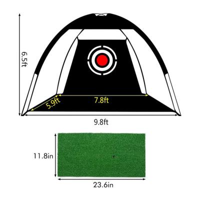 China 2021 Polyester Mesh High Precision Golf Net Customized Golf Practice Net for sale