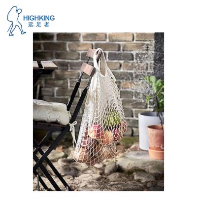 China Reusable Cotton Handled Twine Shopping Bag Mesh Net for sale