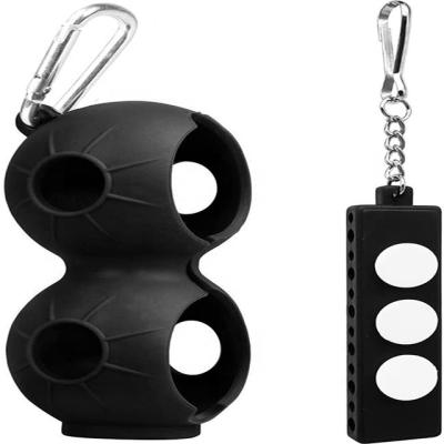 China Silicone and Plastic Golf Ball Holder and Tee Holder Kit for sale