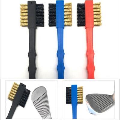 China Golf Club Brush Cleaners Spike Cleaning Tool Brass Brush Cleaners for sale