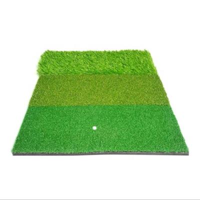 China Factory direct sales anti-slip customized multifunctional portable golf mat three-in-one pads mini golf mat for sale