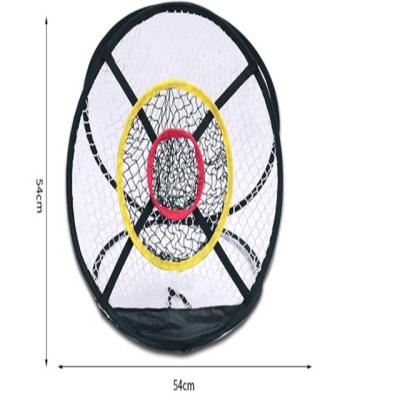 China Foldable Easy Portable Net He Net Folding Three-Layer Cut Rod Store Portable Golf Chipping Net for sale