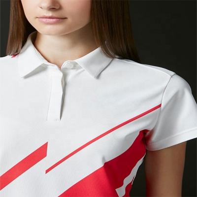 China Slim Fit Women's Golf Sports T-shirts Leisure Outdoor Sports Shirt Breathable Short Balance Fashion Spring And Summer Golf Apparel for sale