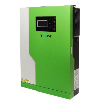 China 3kva 5kva Solar Inverter 24v 48v Solar Hybrid Inverter Pure Sine Wave Off Grid Inverter For Solar System With Mppt Solar Charger for sale