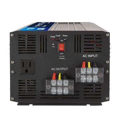 China 12v 24v 220v UPS 10000 Watt Modified Power Inverter With Battery Charger for sale