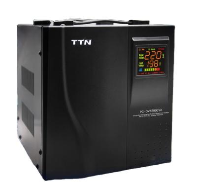 China TTN 10kva AVR AC Automatic Voltage Regulator Single Phase 120V 220V 230V relay Control electric Voltage Stabilizer for home for sale