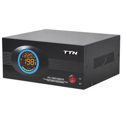 China TTN PC-TKR AC AVR automatic voltage regulator stabilizer price 220v 4000w 5000w 5kva 10kva 5000 10000 watt regulator/stabilizer for sale