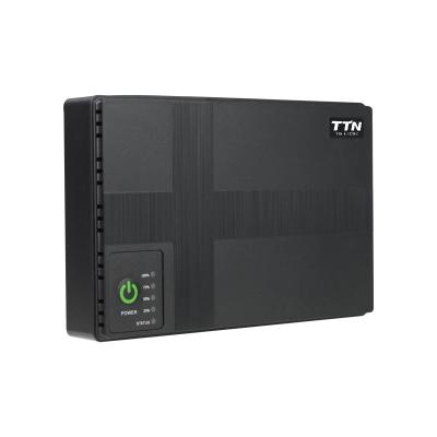 China DC MIni UPS For Wifi Router Mini DC UPS Poe Mini UPS 1018P Output 5V 9V 12V 24V 10000mah for sale