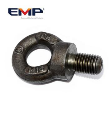 China Collared Eye Bolt Drop Forged Metric Self Color Eye Bolt To BS4278 for sale