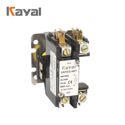 China Hot Selling Air Conditioning Contactor 24-240V AC Copper CJX9 1P 2P 3P 4P Magnetic Contactor for sale