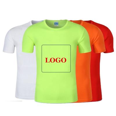 China Anti-wrinkle summer adult casual custom logo printing promotional t-shirt tops clothes for sale