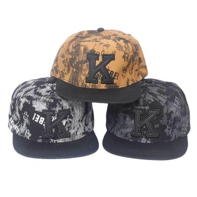 China COMMON New Cotton Unisex Casual Patch Logo Snapback Hats Hats Hip Hop for sale