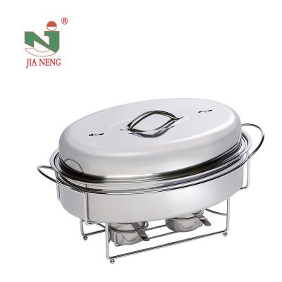 China Wholesale Cheap Chaozhou Economic Stove Alcohol Oval Teaser Buffet Dishes Easily Cleaned Shake Serving Dish Food Warmer for sale