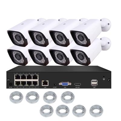 China 8 Channel H.265 5MP Outdoor Waterproof IP Camera System CCTV POE Security Camera NVR Kit VK-NVR2008B 5MP for sale