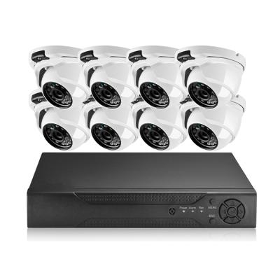 China NIGHT VISION H.265 Bullet Camera ip66 8CH HD 1080P Bullet Camera ip66 8CH HD 1080P Full System 8Pcs 2MP Bullet Camera Set with DVR CCTV Camera System for sale