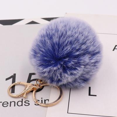 China Simple Fur Ball Mitation Rabbit Hair Style Key Chain Where To Buy Cute Fur Ball Blast Fun Key Chain Keychains For Woman Bags Cars Pendants for sale