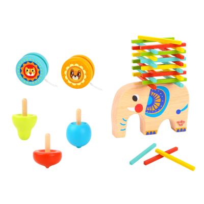 China 2020 Colorful/Safe/Environmental Kids Juniper Toy MDF Beech Wood Elephant Wooden Games Play For Kids Collection for sale