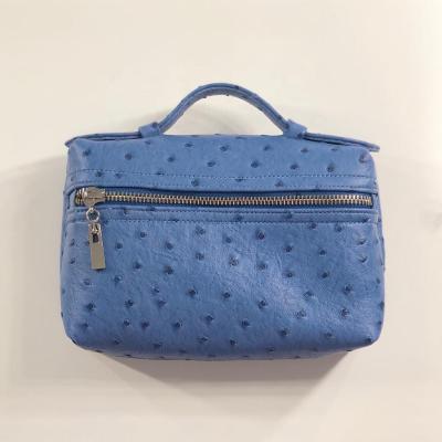 China Fashion INS hot sale ostrich skin females bags handbags, small handbags for women for sale