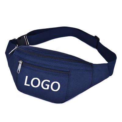 China Water Proof Fashion Waterproof Casual Sports Running Waist Bag Sling Cross - Body Custom Fanny Pack For Men Women for sale