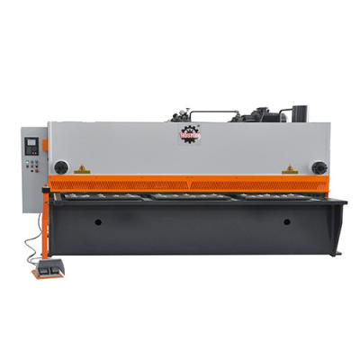 China Hydraulic Metal CNC Guillotine Shearing Machine Automatic 8x3200mm for sale