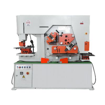 China Multi Function Hydraulic Mechanical Metal Ironworker Machine Safety HIW-120D for sale