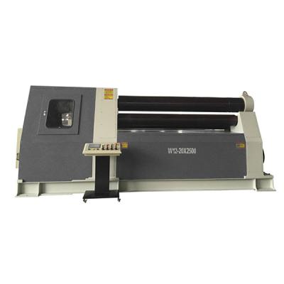 China Automated Sheet Metal Cnc Bending 4 Roller Plate Rolling Machine 25x2500mm for sale