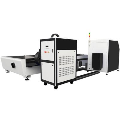 China Versatile 0.5mm-50mm Cutting Thickness Rack And Pinion Fiber Laser Cutting Machine for sale