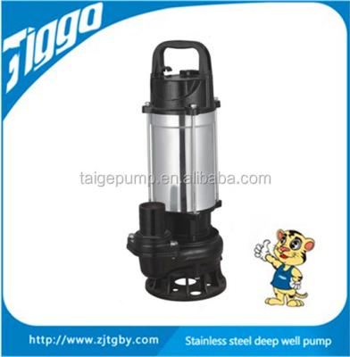 China High flow wqd type stainless steel sewage pump submersible centrifugal pump for sale