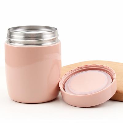 China Wholesale Viable Mini 304 Stainless Steel Stew Pot Office Worker With Outdoor Breakfast Insulation Stew Beaker for sale