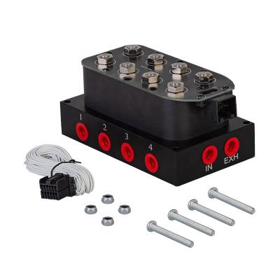 China General Free Shipping 12v Solenoid Valve Air Ride Suspension Miscellaneous Valve For Maxpower SMV-02 Air Suspension System for sale