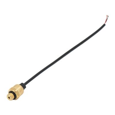 China High Quality G1/4 G1/8 NPT1/4 NPT1/8 30CM Brass Pressure Sensor Stainless Steel Pressure Sensor 3 Pins Air Pressure Sensor for sale